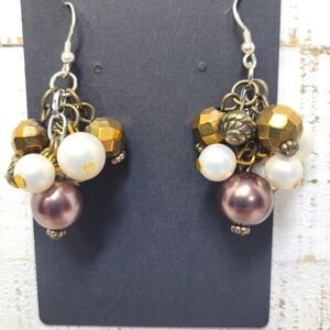 Set of 2 Jewel Kade Earrings and Matching Pendant with clasp